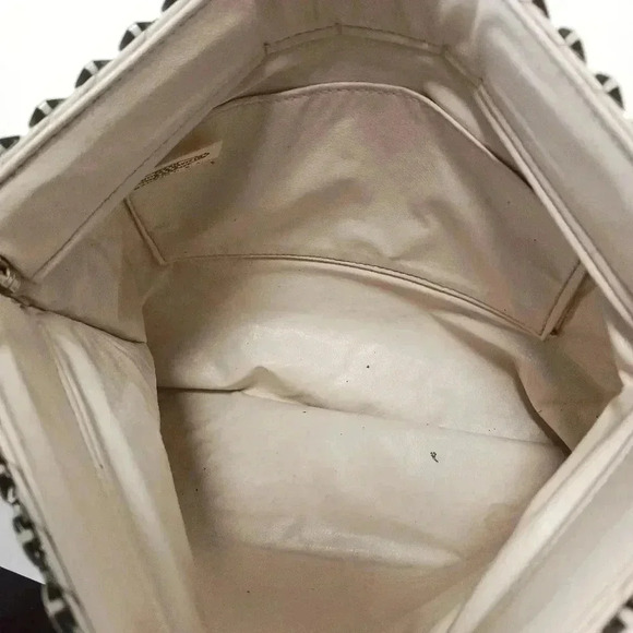 Whiting and Davis MESH Metal Bag White - Picture 5 of 8